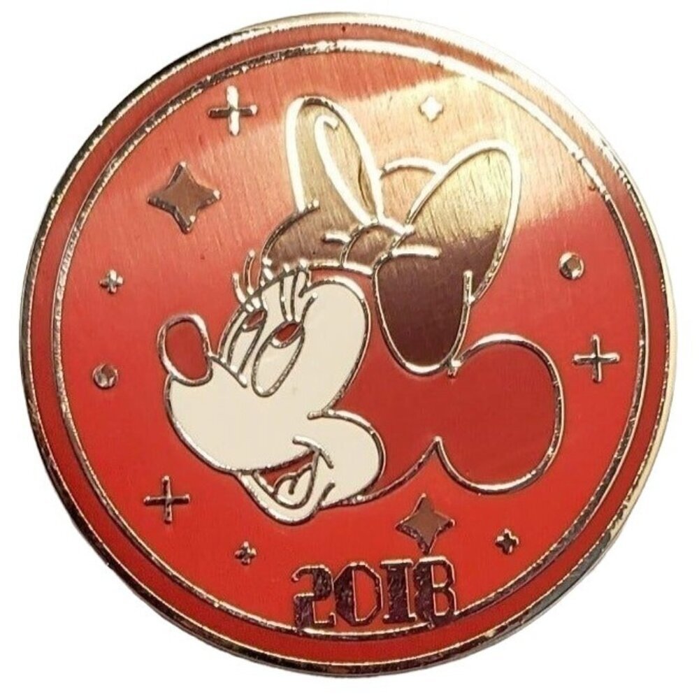 Disney Minnie Mouse Trading Pin 2018 Lapel Pin Brooch Badge Accessories Jewelry